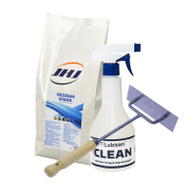 Zestaw do dezynfekcji klatek skrobak + Dezosan Wigor 2 kg + Lubisan Clean
