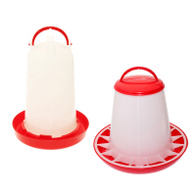 Zestaw do odchowu drobiu poidło 3l + karmidło 3 kg