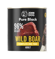Mokra karma dla psów dzik JOHN DOG PURE BLACK 800 g dorosłe psy