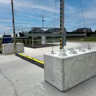 Brama bioasekuracyjna do dezynfekcji pojazdów mobilna 400 x 470 cm MOBIL