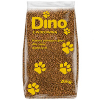 Sucha karma dla psów z wołowiną DINO 20 kg