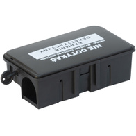 Karmnik deratyzacyjny na szczury i myszy z nadrukiem ostrzegawczym