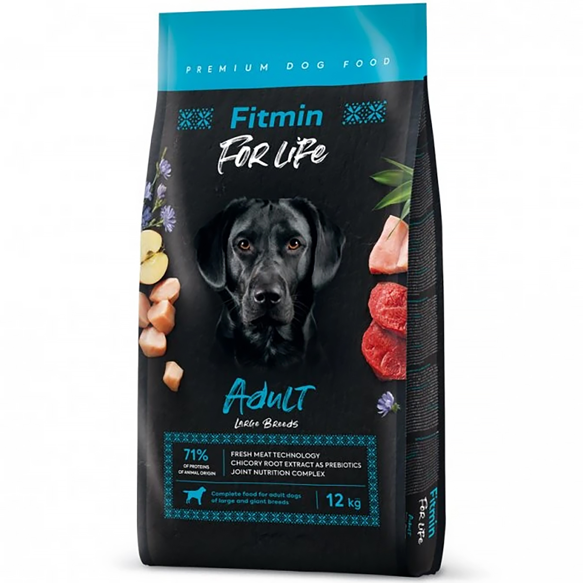 Fitmin karma sucha dla dużych ras For Life Adult Large Breeds 12 kg 