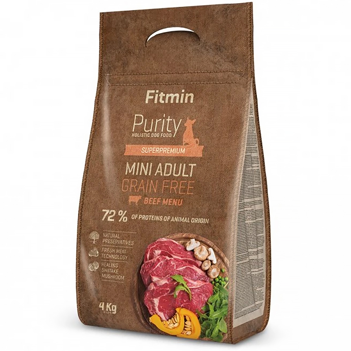 Fitmin Purity Mini Adult 4 kg sucha karma dla małych psów