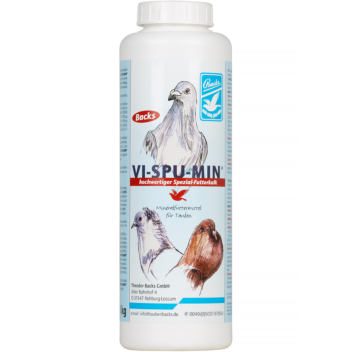 Backs Vi-Spu-Min minerały i witaminy dla gołębi 1 kg