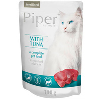 Piper Sterilised z tuńczykiem 100 g saszetka z karma dla kota