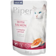 Karma dla kota Piper Animals z łososiem 100 g