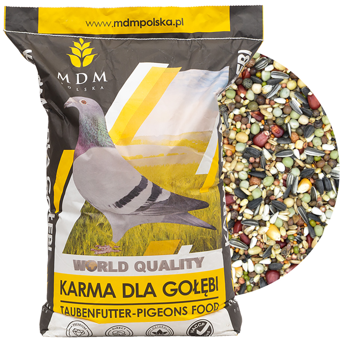 Karma dla gołębi MDM Rozpłodowo-Pierzeniowa Complete RP 25 kg