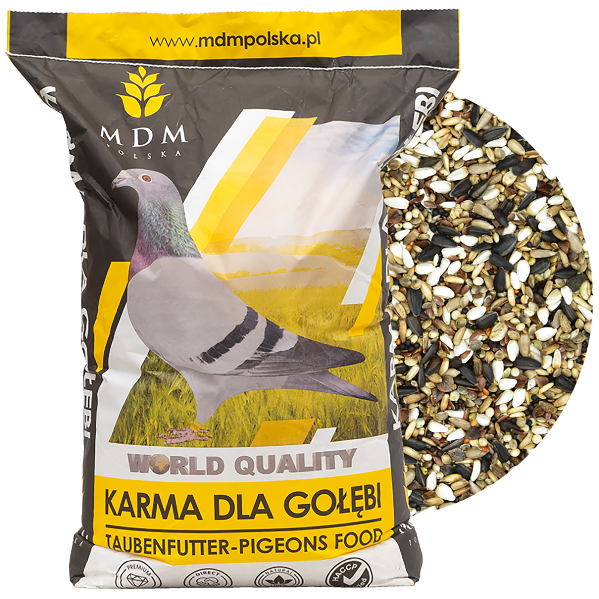 Karma dla gołębi MDM Nasiona Oleiste NO 25 kg