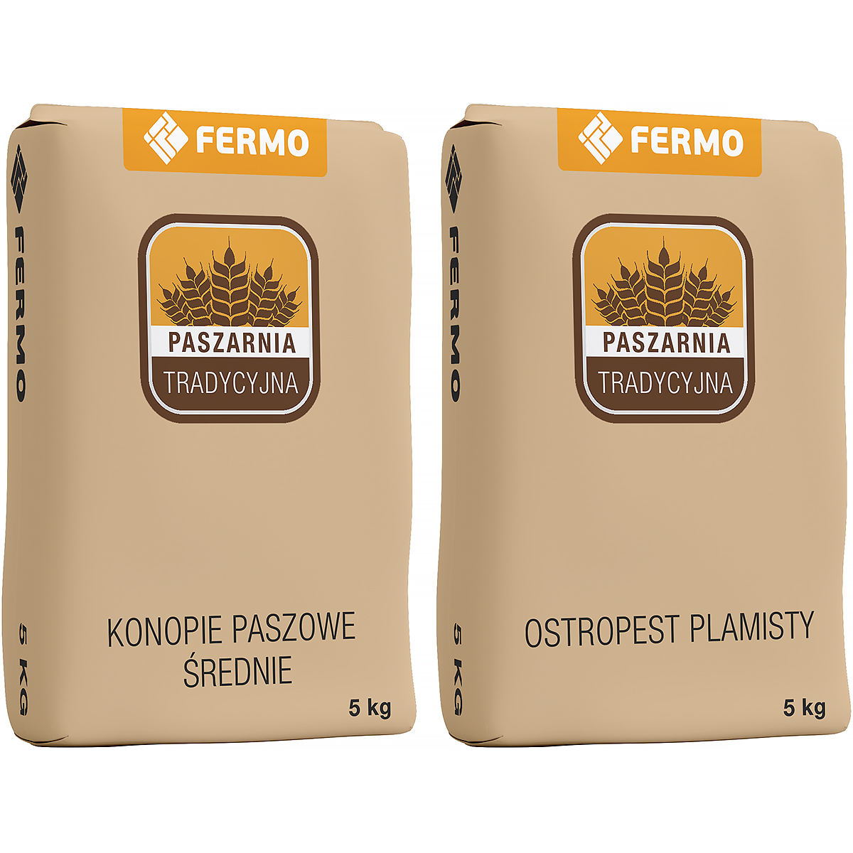Ziarna dla kur, gołębi i ptaków ostropest 5 kg + konopia 5 kg