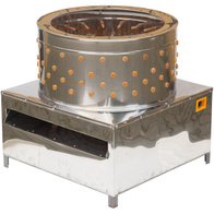 Skubarka do drobiu na mokro bębnowa duża na 8 ptaków F80