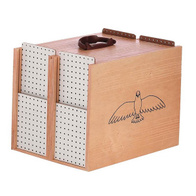 skrzynka transportowa dla gołębi z ośmioma boksami