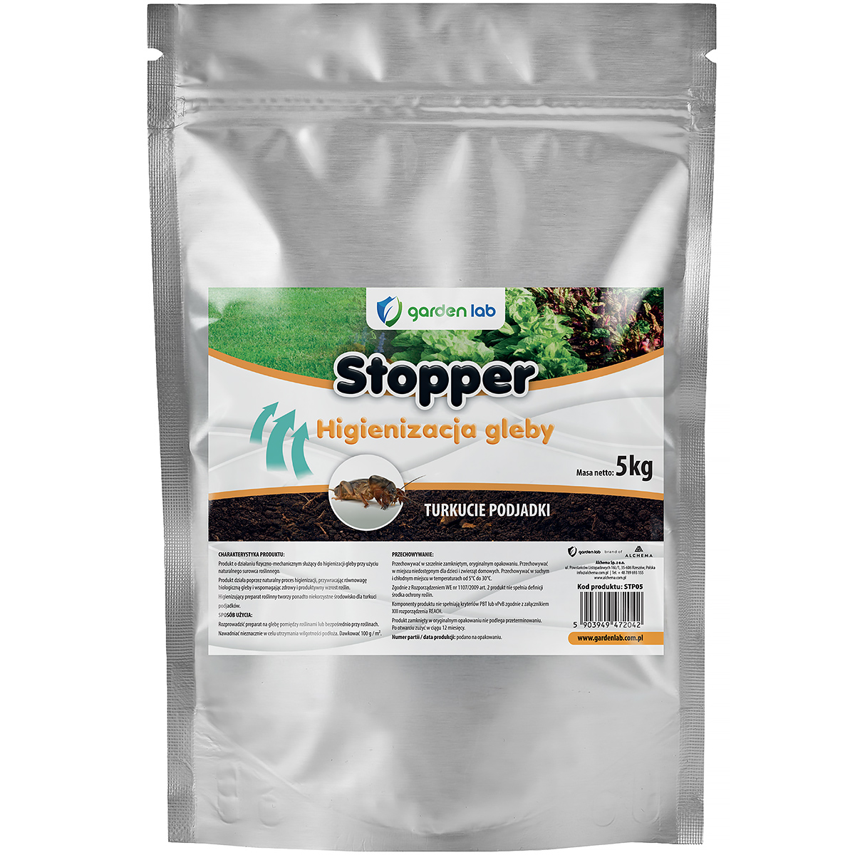 Stopper 5 kg środek na turkucie podjadki i krety
