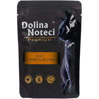 Karma dla kota mokra Dolina Noteci Premium filet z piersi kurczaka 10 x 85 g