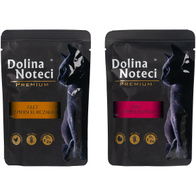 Karma dla kota mokra Dolina Noteci Premium MIX filet z kurczaka i indyka 20 x 85 g