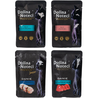 Karma dla kota mokra Dolina Noteci Premium MIX rybny 40 x 85 g
