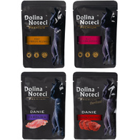 Karma dla kota mokra Dolina Noteci Premium MIX bez ryb 40 x 85 g