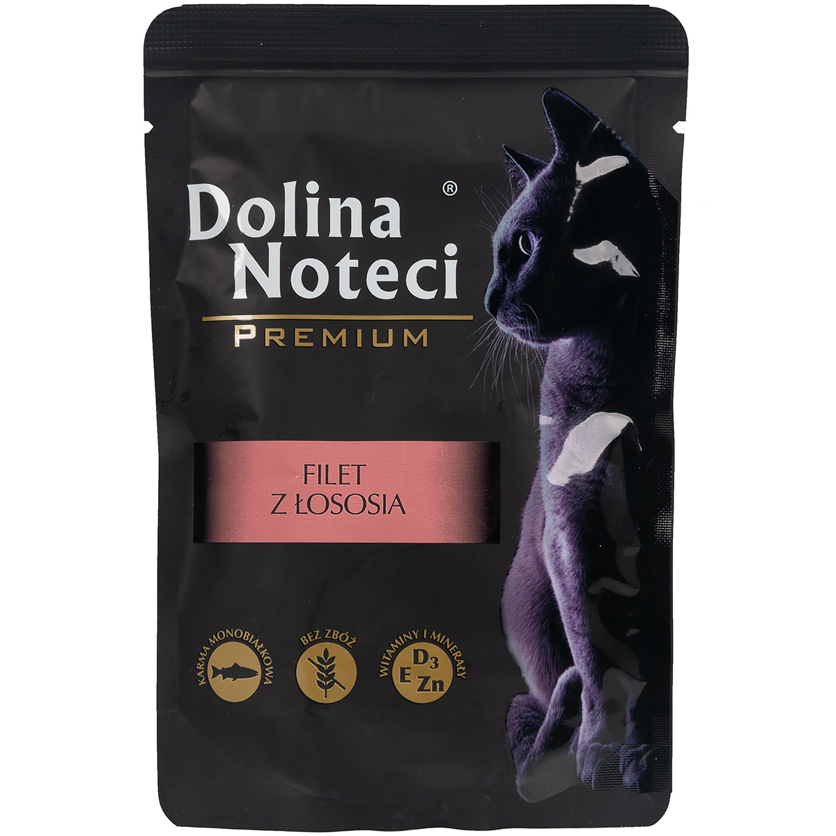 Karma mokra dla kota Dolina Noteci łosoś 85 g