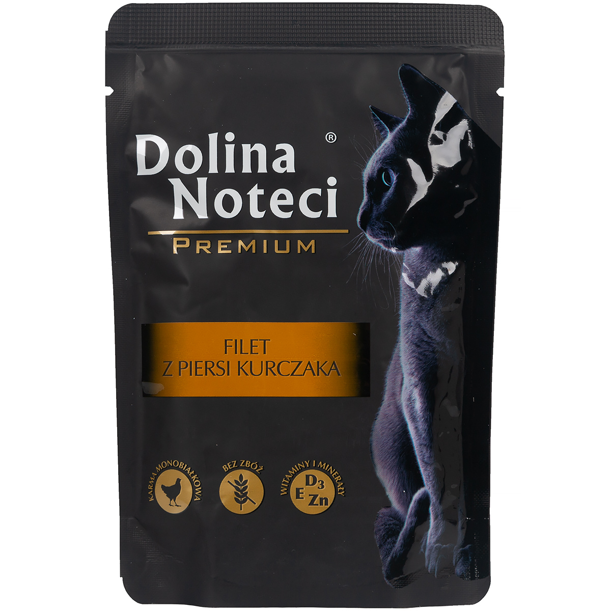 Mokra karma dla kota Dolina Noteci filet z kurczaka 85 g