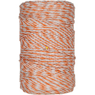 Plecionka do pastucha Cordon Torrone biało-czerwona 400m