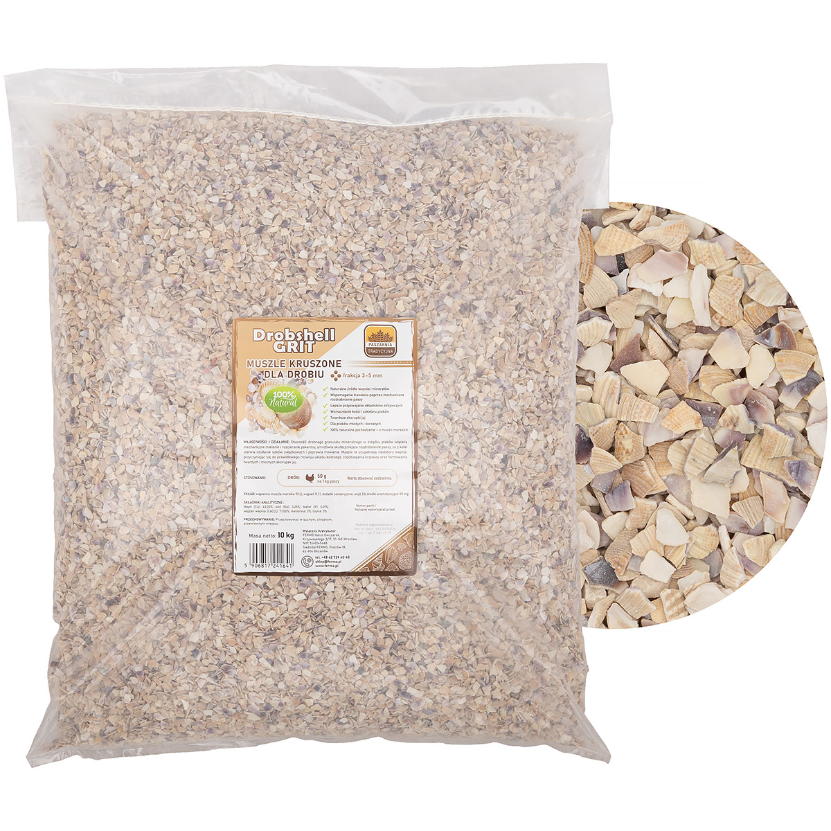 muszle morskie 10kg