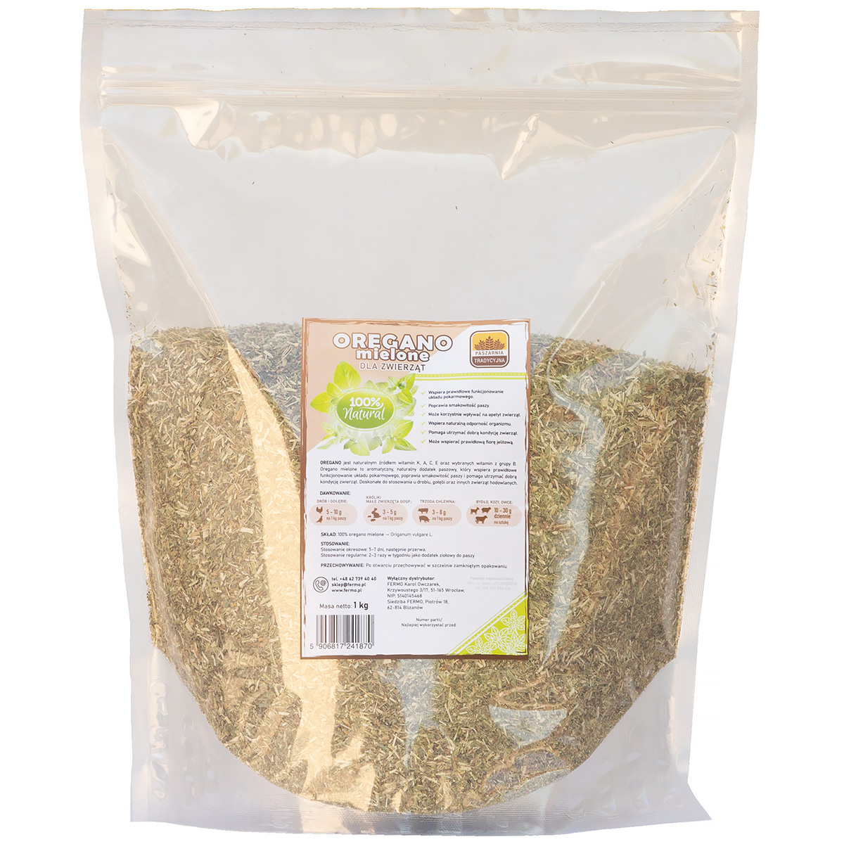 Oregano dla kur 1kg