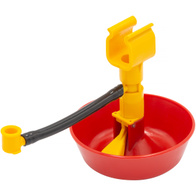 Poidło miskowe z językiem do systemów pojenia dla piskląt w pierwszych dniach życia