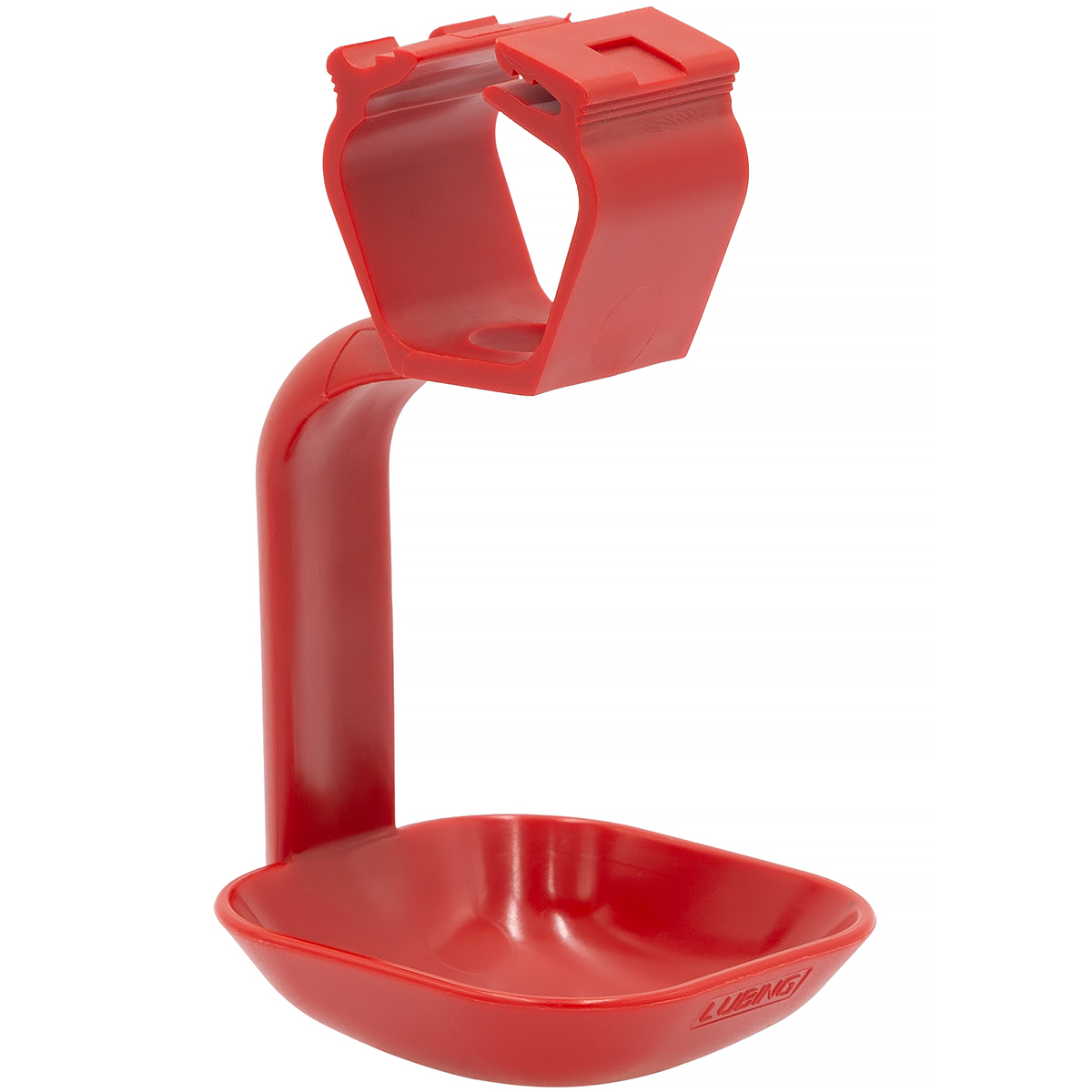 Miseczka okapowa z jednym ramieniem odwórconym do systemu klatkowego