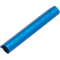 Obrączki aluminiowe 10mm kolorowe dla większych ptaków numerowane 10szt