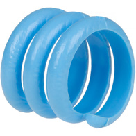 Spiralne obrączki dla małego drobiu - 9 mm 25 szt.