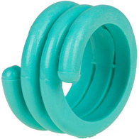 Spiralny pierścień do obrączkowania ptaków - 14 mm 25 szt.