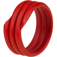 Pierścień spiralny dla dużych ptaków - 18 mm 25 szt.