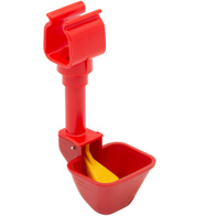 Poidło kubeczkowe z językiem nakładane na nipel i rurę 22 x 22 mm