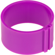 Znaczniki, obrączki dla indorów 25 mm - 50 sztuk