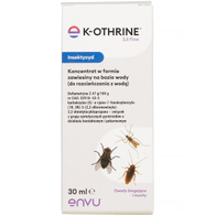 K-OTHRINE 2,5 FLOW 30 ml preparat do dezynsekcji zwalczający wszelkie owady