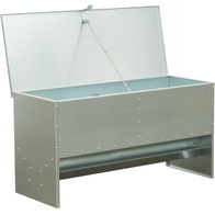 Karmidło zasypowe zewnętrzne dla drobiu 140 kg ECO-LIFE do hodowli na wolnym wybiegu