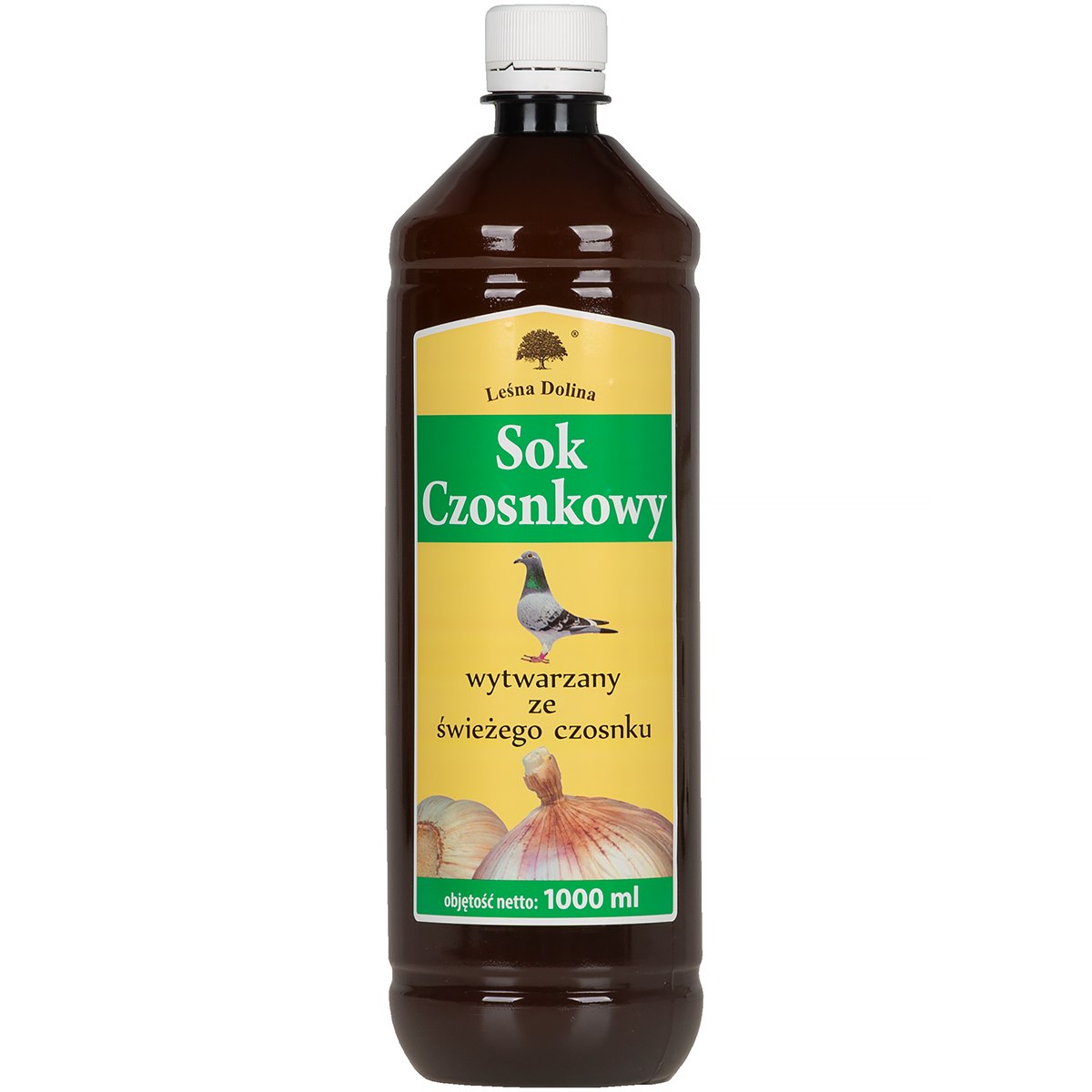 Sok czosnkowy antybiotyk dla gołębi 1 l 