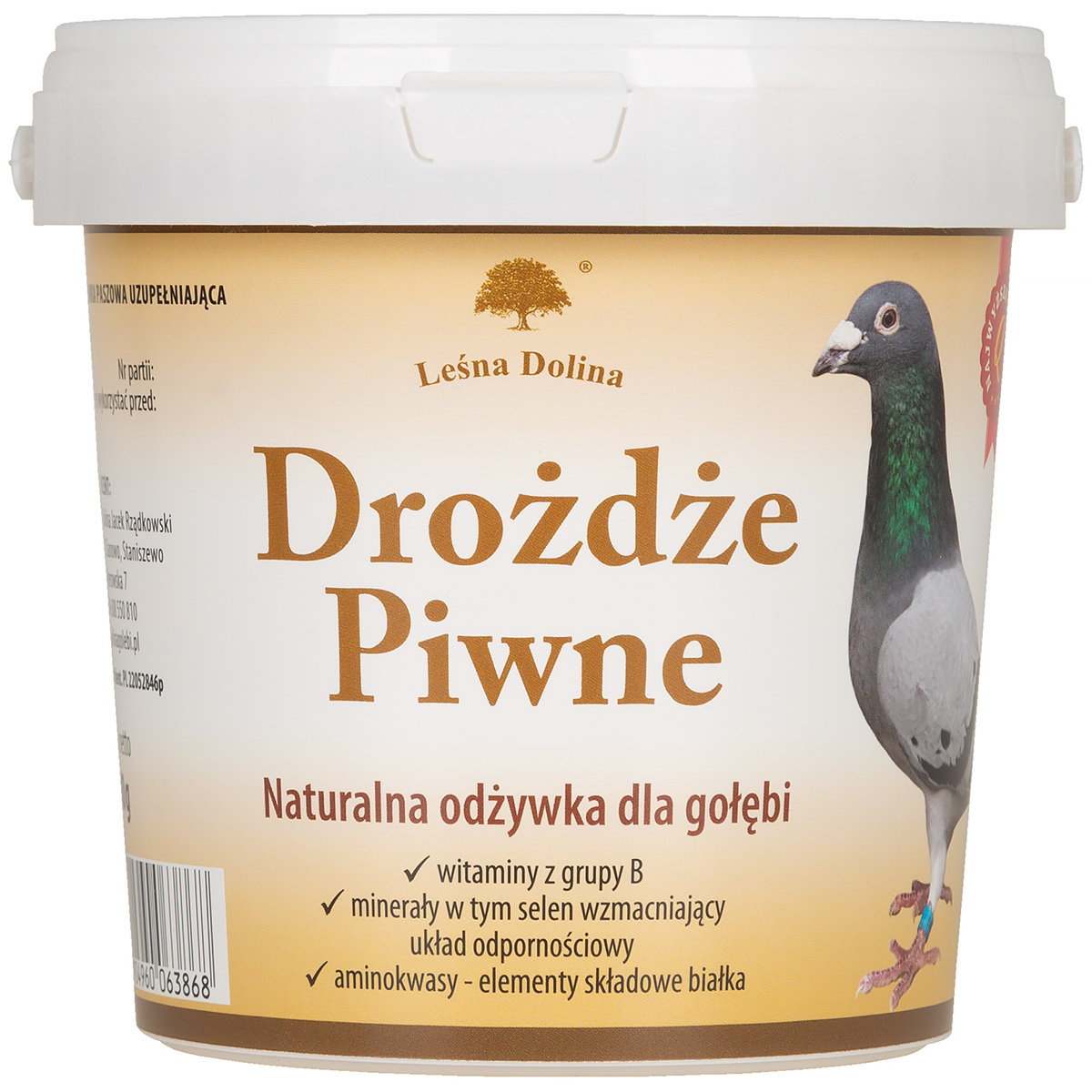 Drożdże piwne odżywka dla gołębi 500 g
