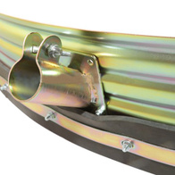 Zgarniak do nieczystości półokrągły 55cm