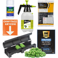 Zestaw DDD dezynfekcja, dezynsekcja, deratyzacja do budynków inwentarskich