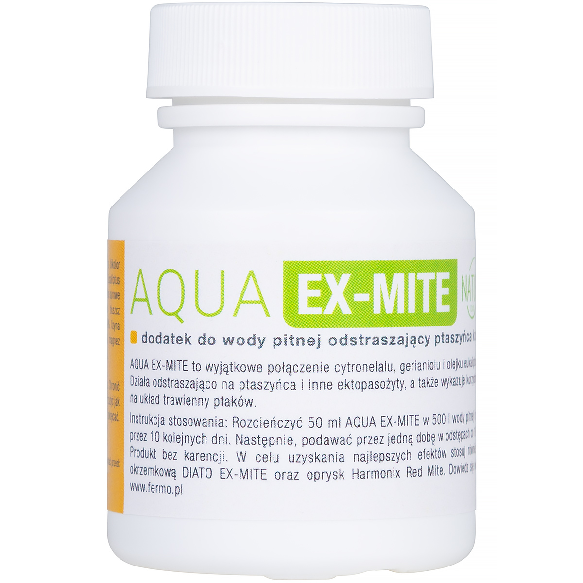 Preparat AQUA EX-MITE 50 ml do wody zwalczający ptaszyńca