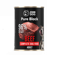 Mokra karma dla psów wołowina JOHN DOG PURE BLACK 800 g dorosłe psy