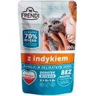 FRENDI karma dla kota saszetka w sosie z indykiem 100 g