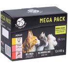 PetRepublic Saszetki dla kota Adult mokra karma pakiet 12 x 100 g