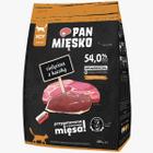 Karma sucha dla kotów Pan Mięsko cielęcina z kaczką M 400 g