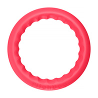 Zabawka dla psa ring do aportowania Szarpak różowy 28 cm PitchDog