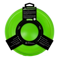 Zabawka dla psa frisbee dysk do aportowania zielony 22 cm Flyber