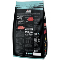 Sucha karma dla dorosłych psów Pan Mięsko wieprzowina z dzikiem XL 9 kg