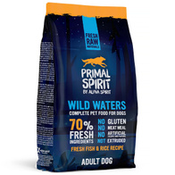 Sucha karma dla psa tłoczona na zimno PRIMAL SPIRIT Wild Waters miękkie chrupki 1 kg dorosłe psy