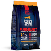 PRIMAL SPIRIT Wanderlust Sucha karma dla dorosłych psów miękkie chrupki 1 kg